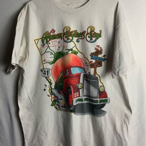 Allman Brothers Band Summer Peach Party 1997 Tee